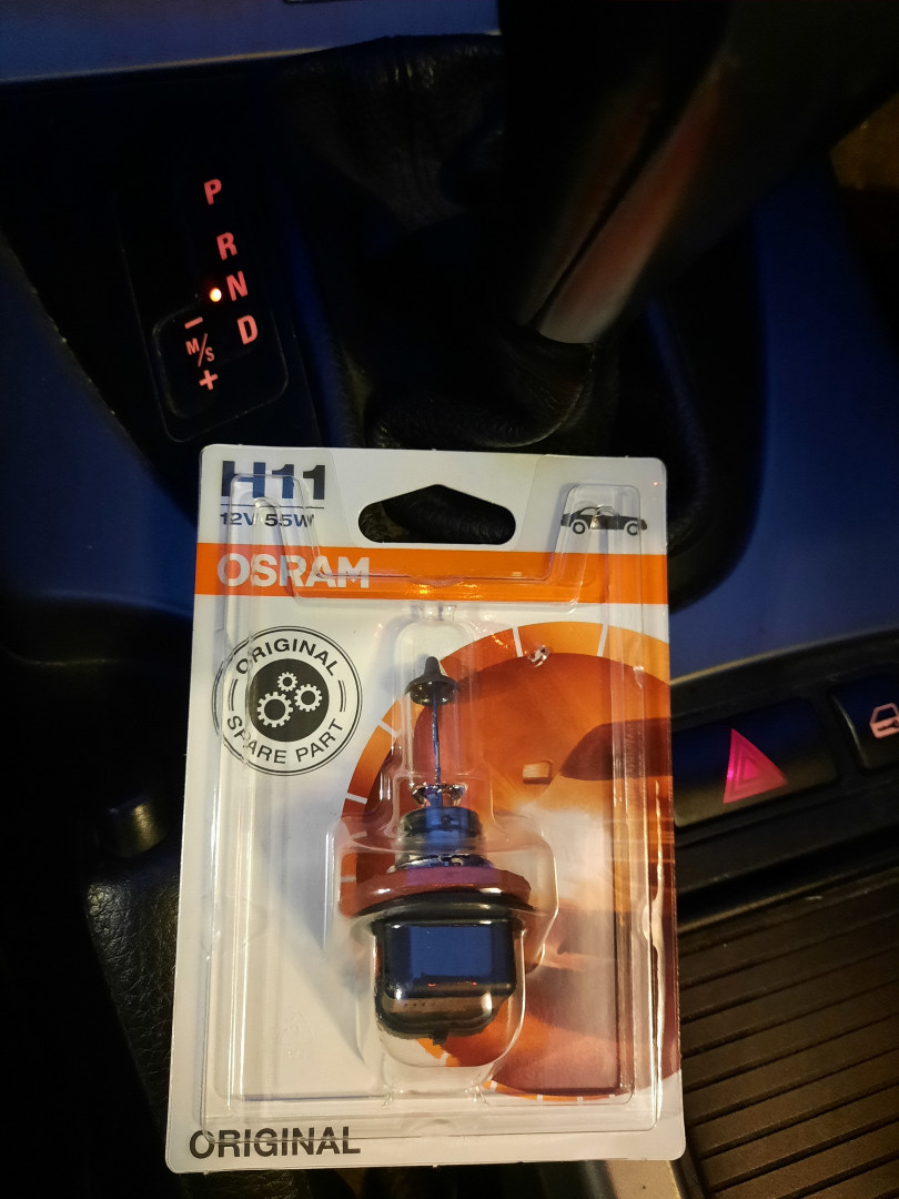 Замена лампочки птф на рестайлинге в BMW X5 E53