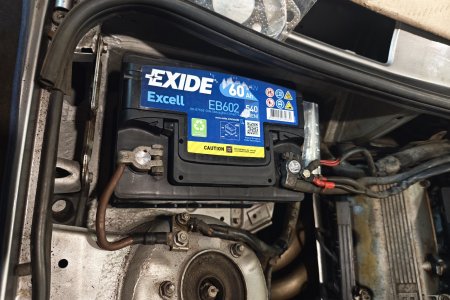 Новый акумулятор exide eb602