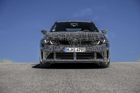 Прототип новой BMW 3 серии, вид спереди. Фото: BMW Group