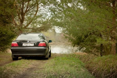 bmw e38 730i фото у озера