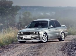 Bmw e30 купе мтехник2 с омывателем фар интенсив