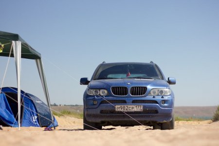 BMW X5 E53 3.0d на море