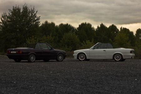 BMW  E30 Convertible Individual Daytona violett