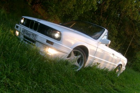 BMW E30 Convertible MTech2 White