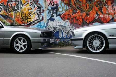 bmw e30 and e34