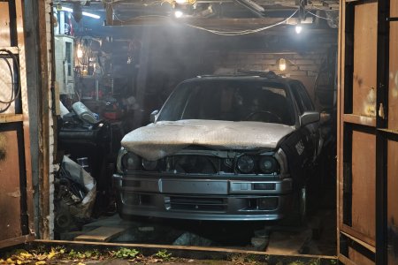 Закрепляю задний бампер Мтехник2