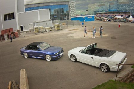 BMW E30 320iC Mtechnik2 и M3 Кабриолет