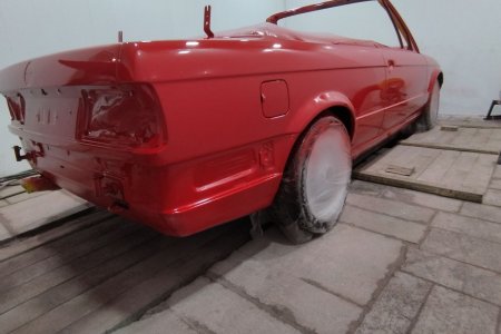 покраска кабрика е30