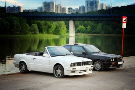BMW E30 M3 и BMW E30 320iC MTechnik