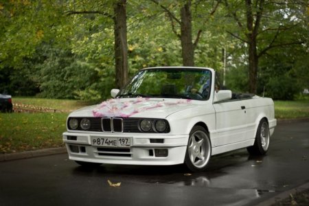 Кабриолет свадебный BMW