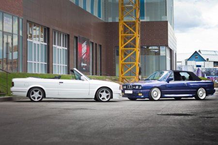 BMW E30 320iC Mtechnik2 и M3 Кабриолет
