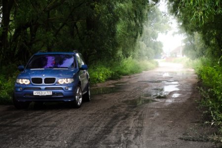 BMW X5 E53 3.0d Estoril Blau Individual