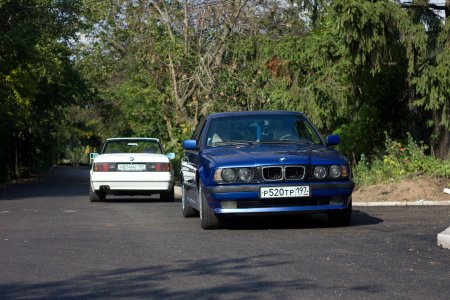 bmw e30 кабриолет и bmw e34