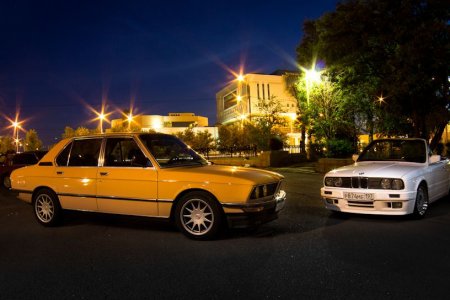 BMW E30 BBS RS и Ника Е12