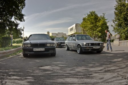 BMW E30 и E38