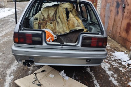 Задний бампер