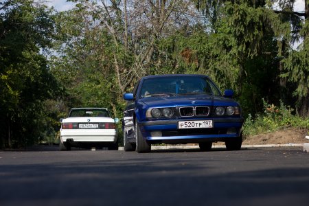 bmw e30 кабриолет и bmw e34