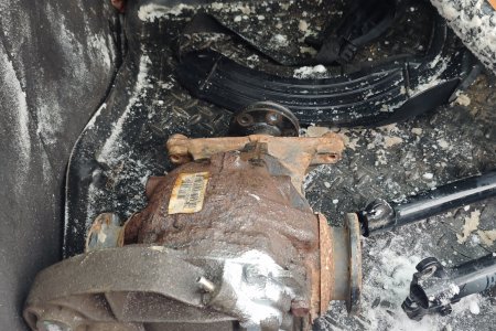 Редуктор на месте