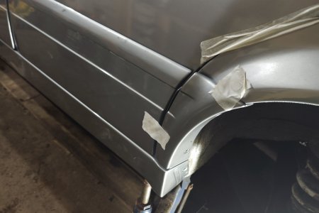 Прикидываю листву на занее крыло