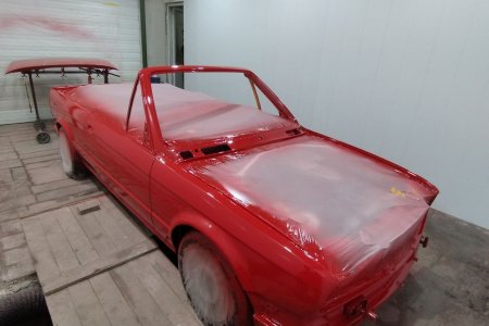 покраска кабрика е30