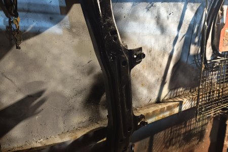 Балка после покраски