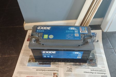 Отогреваю и заряжаю акумулятор