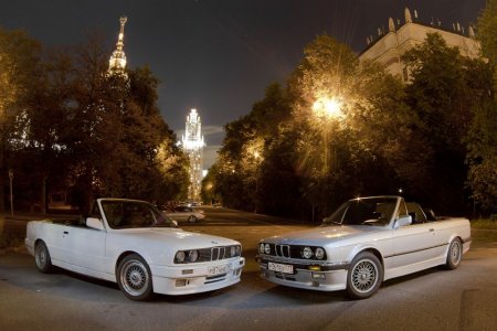 BMW E30 320 и 325 кабрио