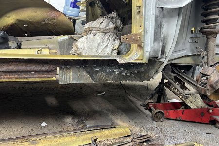 Передняя часть внутреннего порога