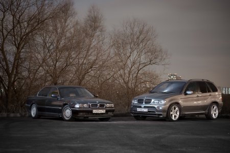 BMW 7er E38 и X5 E53 4.4