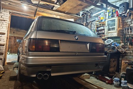 Поставил бампер