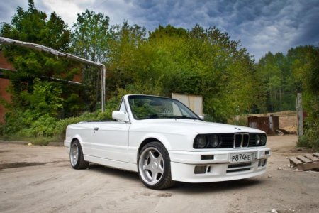 BMW E30 Mtechnik 2 Cabrio Brock b1 hella black