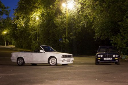 bmw e30 кабриолеты фото у МГУ